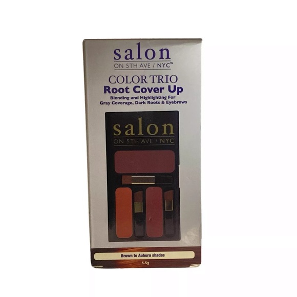 Salon on 5th Ave NYC Color Trio Root Cover Up Brown to Auburn Shades 5.5g - Picture 1 of 5